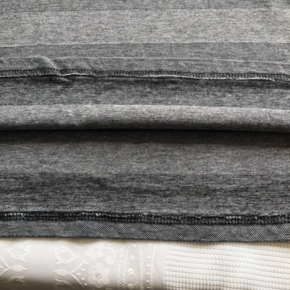 Michael Kors Gray Stripes Polo Shirt Men’s Size XL Short Sleeves Classic-Fit - Picture 12 of 16